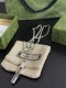 Gucci New Classic Versatile Rectangular Hollow Necklace