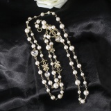 Chanel New Classic Double C Love Pearl Waist Chain