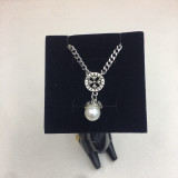 Chrome Hearts Hip Hop Street Style Pearl Pendant Necklace