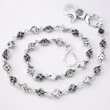 Chrome Hearts New Retro Cross Ball Dice Necklace