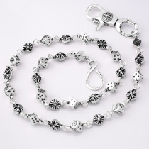 Chrome Hearts New Retro Cross Ball Dice Necklace