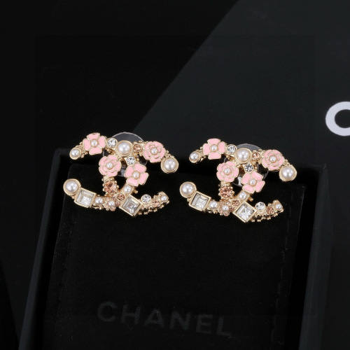 Chanel New Romantic Flower Double C Earrings