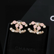 Chanel New Romantic Flower Double C Earrings Chanel New Romantic Flower Double C Earrings
