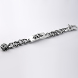 Chrome Hearts New Retro Cross Lobster Buckle Bracelet