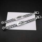 Chrome Hearts New Retro Cross Sword Lobster Buckle Bracelet