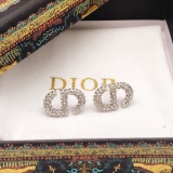 Dior New Fashion Diamond CD Mini Earrings