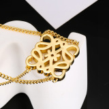 Loewe New Fashion Diamond Logo Bracelet