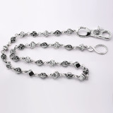 Chrome Hearts New Retro Cross Ball Dice Necklace