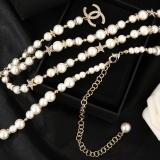 Chanel New Classic Versatile Double C Pearl Waist Chain