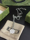 Gucci New Fashion GG Red Enamel Necklace