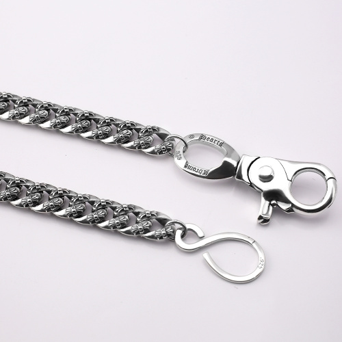 Chrome Hearts New Classic Retro Cross Flower Necklace