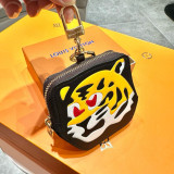 Louis Vuitton New Fashion Tiger Keychain Wallet