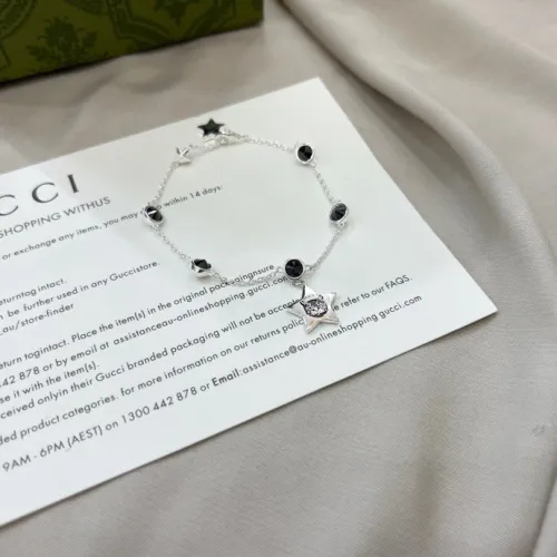 Gucci Fashion Pentagram Black Spinel Bracelet