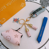 Louis Vuitton New Classic Logo Keychain Versatile Wallet