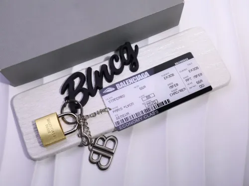 Balenciaga Fashion Multi Element Pendant Keychain Bag Pendant