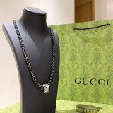 Gucci Anger Forest Collection Retro Double G Transit Bead Necklace