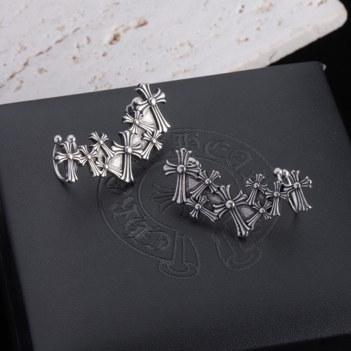 Chrome Hearts Unisex Retro Cross Earnail Earbone Clip