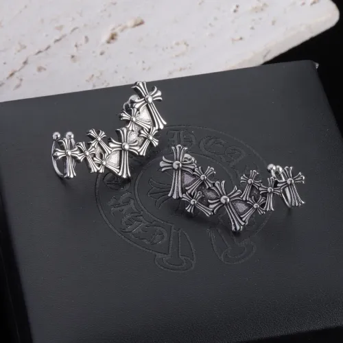 Chrome Hearts Unisex Retro Cross Earnail Earbone Clip