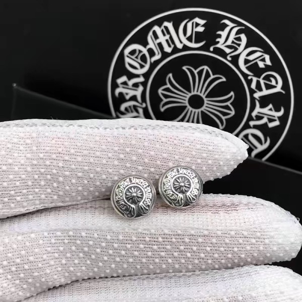 Chrome Hearts New Unisex Retro Horseshoe Earrings