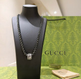 Gucci Anger Forest Collection Retro Double G Transit Bead Necklace