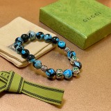 Gucci New Couple Classic Retro Double G Agate Bracelet