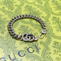 Gucci New Luxury Retro Water Diamond Double G Bracelet Gucci New Luxury Retro Water Diamond Double G Bracelet