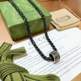 Gucci Anger Forest Collection Retro Double G Transit Bead Necklace
