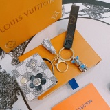 Louis Vuitton New Fashion Keychain Wallet Earphone Bag