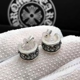 Chrome Hearts Unisex Hip Hop Punk Cross Earstuds