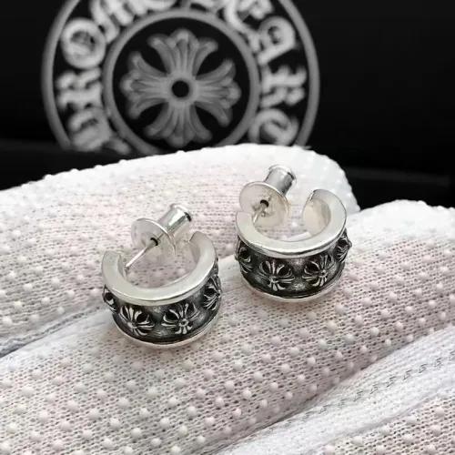 Chrome Hearts Unisex Hip Hop Punk Cross Earstuds