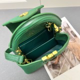 Louis Vuitton Classic LV Letter Lizard Leather Mini Handbag Size：21 x 14 x 8 CM