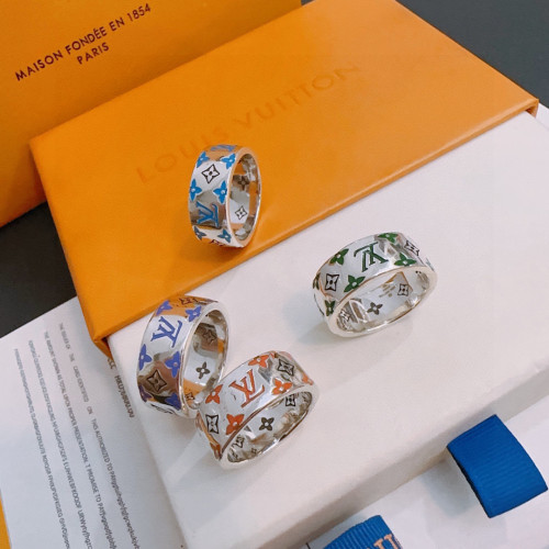 Louis Vuitton New Classic Retro Logo Ring