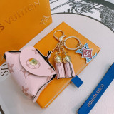 Louis Vuitton New Classic Logo Keychain Versatile Wallet
