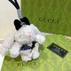 Gucci New Fashion Ear Hanging Rabbit Keychain Bag Pendant