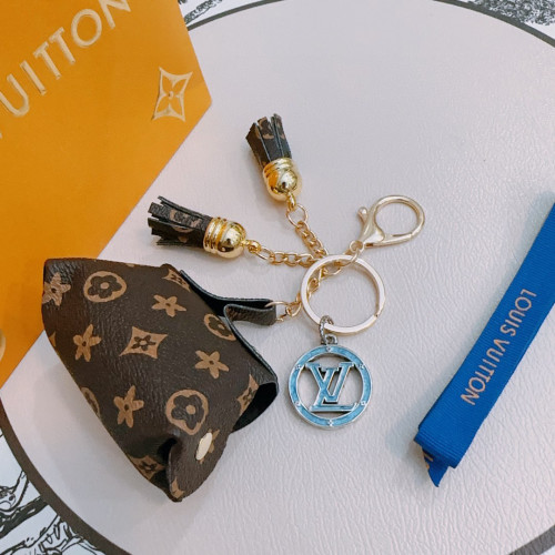 Louis Vuitton New Classic Logo Keychain Versatile Wallet