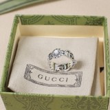 Gucci New Retro Interlocking Double G Daisy Ring