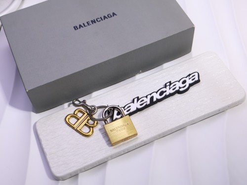 Balenciaga Fashion Multi Element Pendant Keychain Bag Pendant