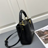Louis Vuitton Classic LV Letter Lizard Leather Mini Handbag Size：21 x 14 x 8 CM