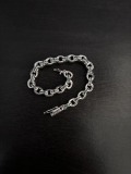 Chrome Hearts Classic Retro Letter Diamond Bracelet