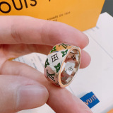 Louis Vuitton New Classic Retro Logo Ring
