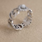 Gucci New Retro Interlocking Double G Daisy Ring