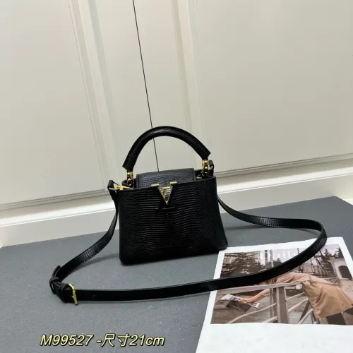 Louis Vuitton Classic LV Letter Lizard Leather Mini Handbag Size：21 x 14 x 8 CM