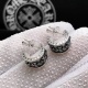 Chrome Hearts Unisex Hip Hop Punk Cross Earstuds