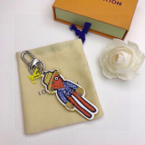 Louis Vuitton Fashion Versatile Embroidered Keychain Bag Pendant