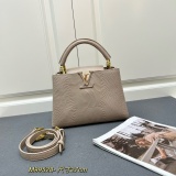 Louis Vuitton Classic LV Letter Lizard Leather Mini Handbag Size:27 x 18 x 9 CM