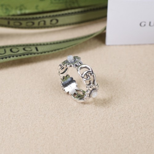 Gucci New Retro Interlocking Double G Daisy Ring