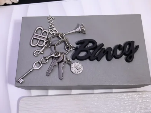 Balenciaga Fashion Multi Element Pendant Keychain Bag Pendant