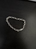 Chrome Hearts Classic Retro Letter Diamond Bracelet
