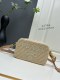 Prada New Mini Versatile Oil Wax Handbag Chain Bag Size: 19.5x14x7 CM
