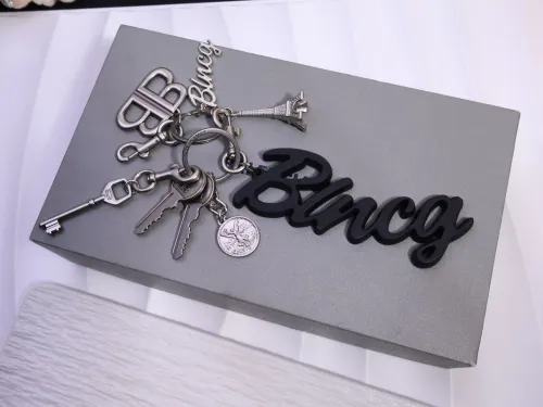 Balenciaga Fashion Multi Element Pendant Keychain Bag Pendant